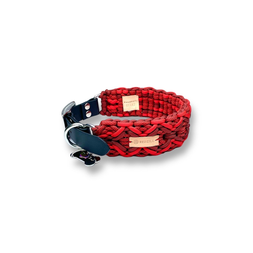 Diamond Paracord Dog Collar