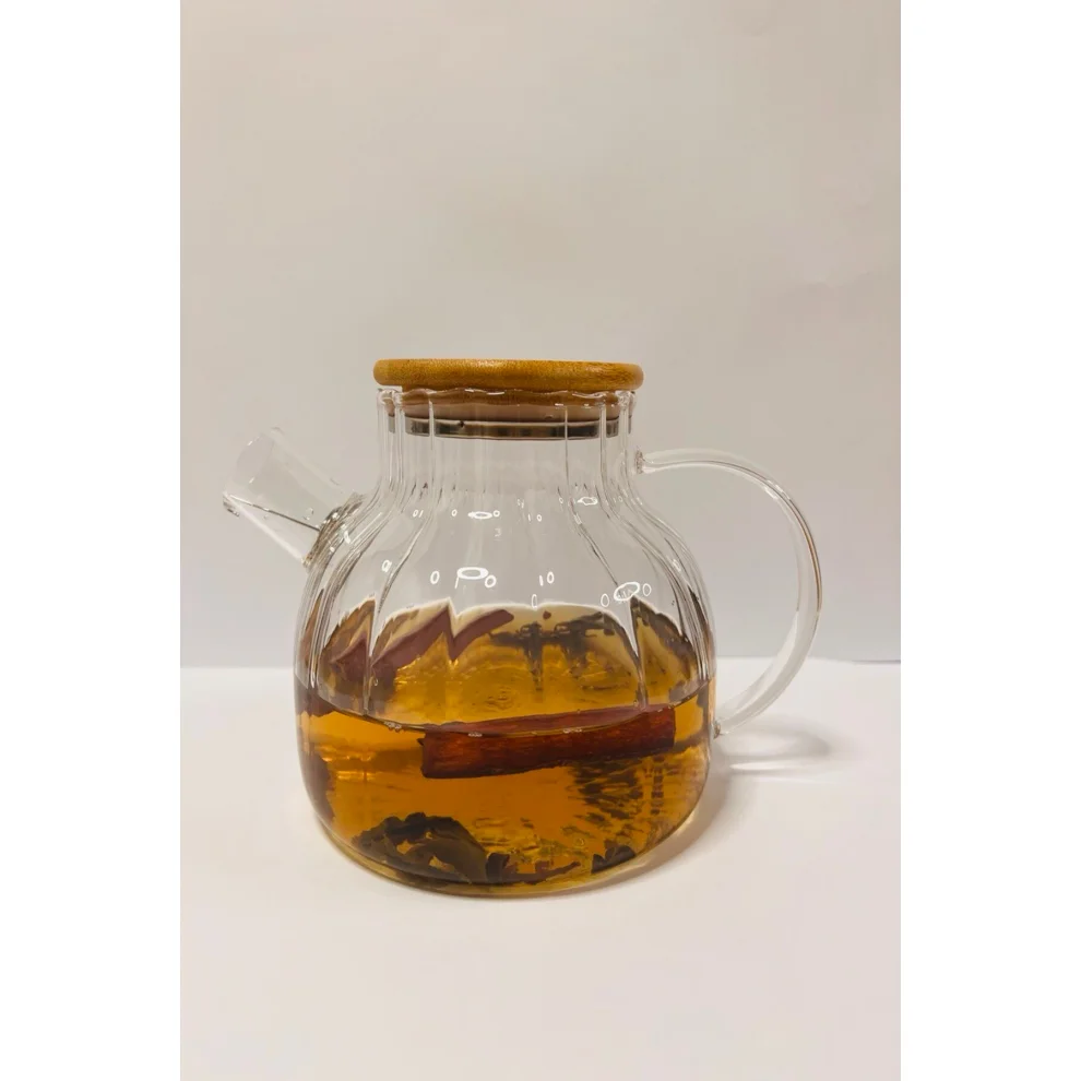 Sevalce Home - Slice Glass Teapot