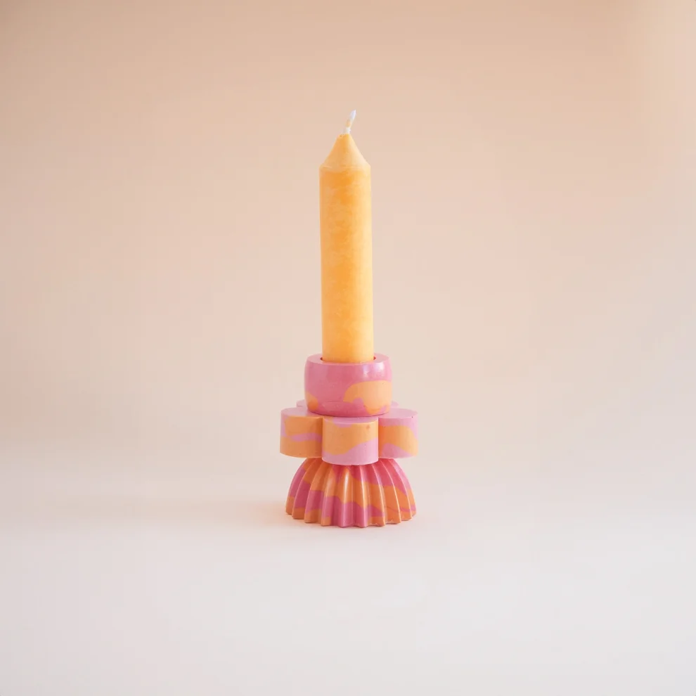 The Goatz Candles - Puzzle Candlestick Holder