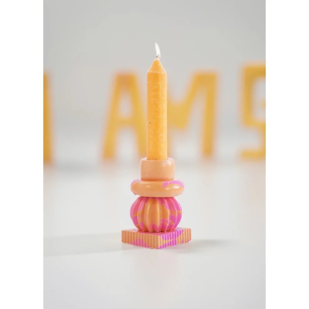 The Goatz Candles - Puzzle Candlestick Holder