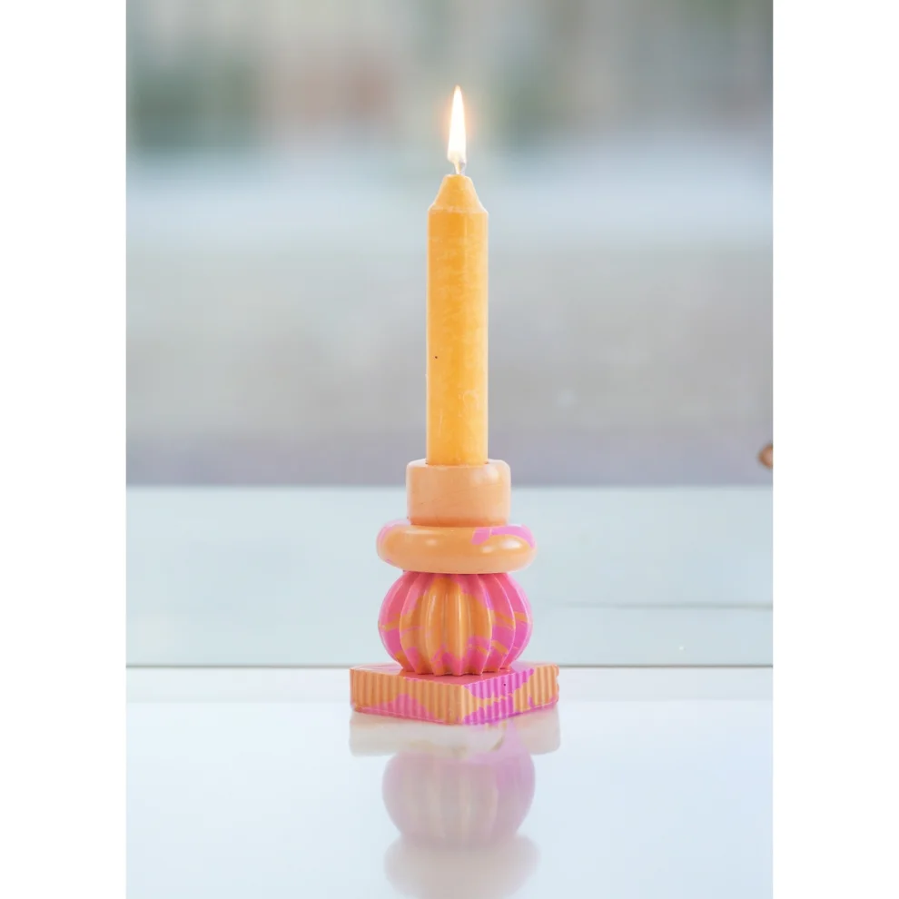 The Goatz Candles - Puzzle Candlestick Holder