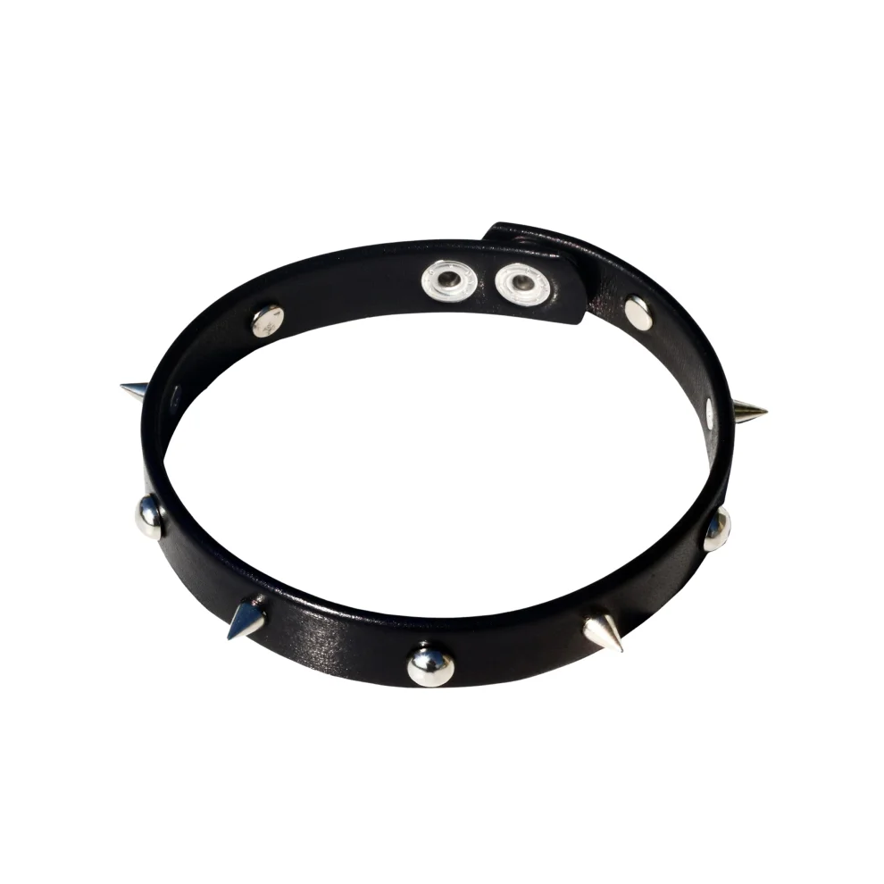 Calyx - Spiked Choker Necklace