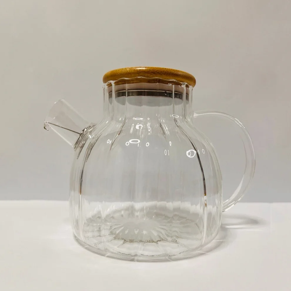 Sevalce Home - Slice Glass Teapot