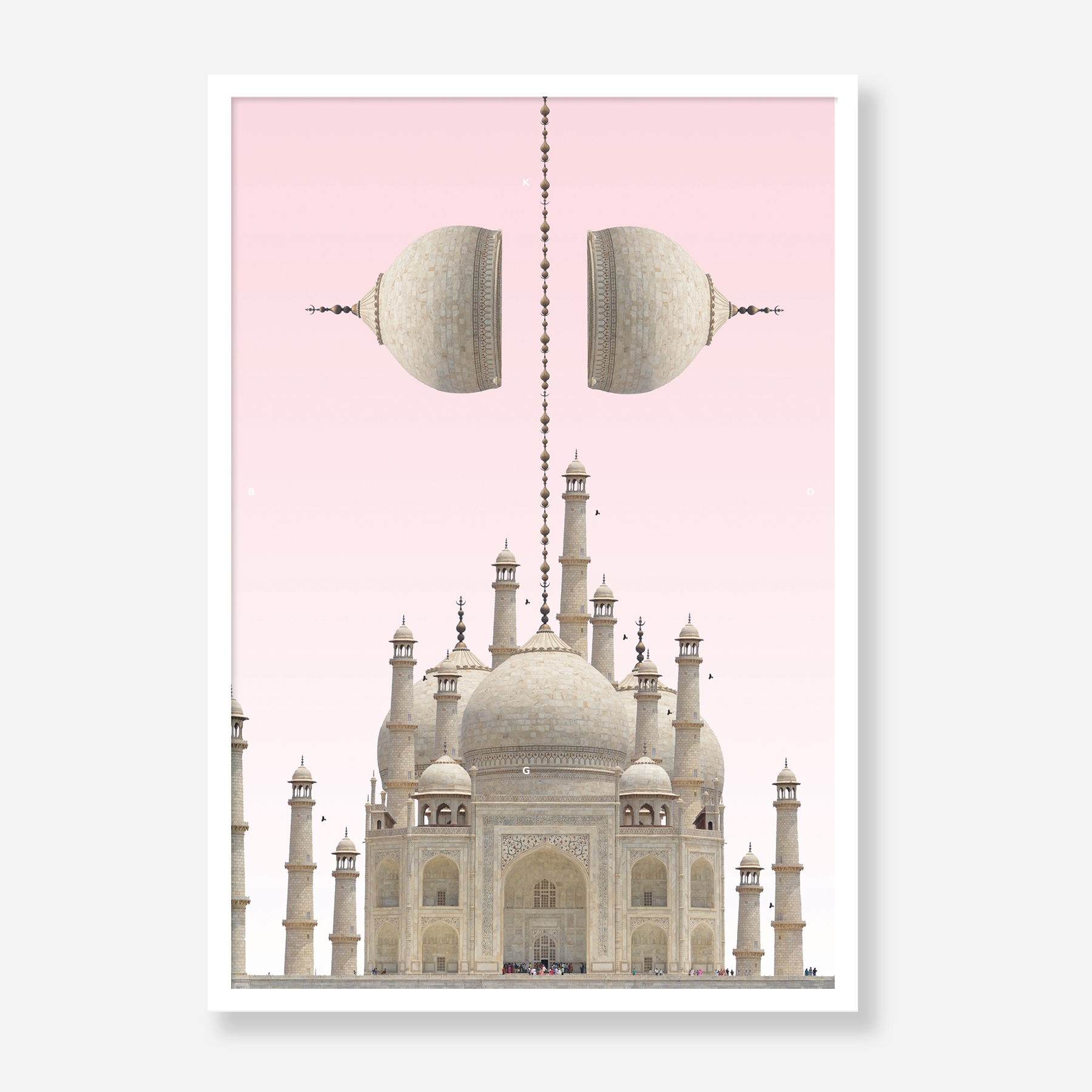 Taj Mahal 2 Baskı