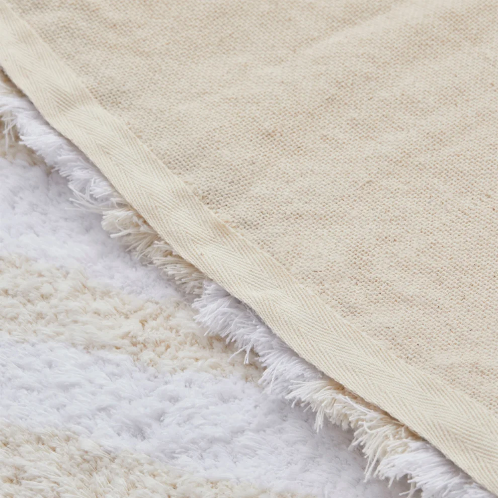 Sole Mio Collection - Sole Linea Tufting Cotton Rug