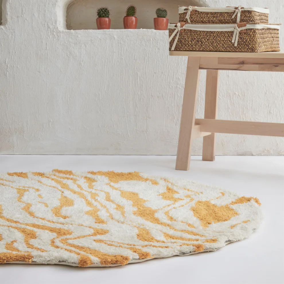 Sole Mio Collection - Sole Linea Tufting Cotton Rug