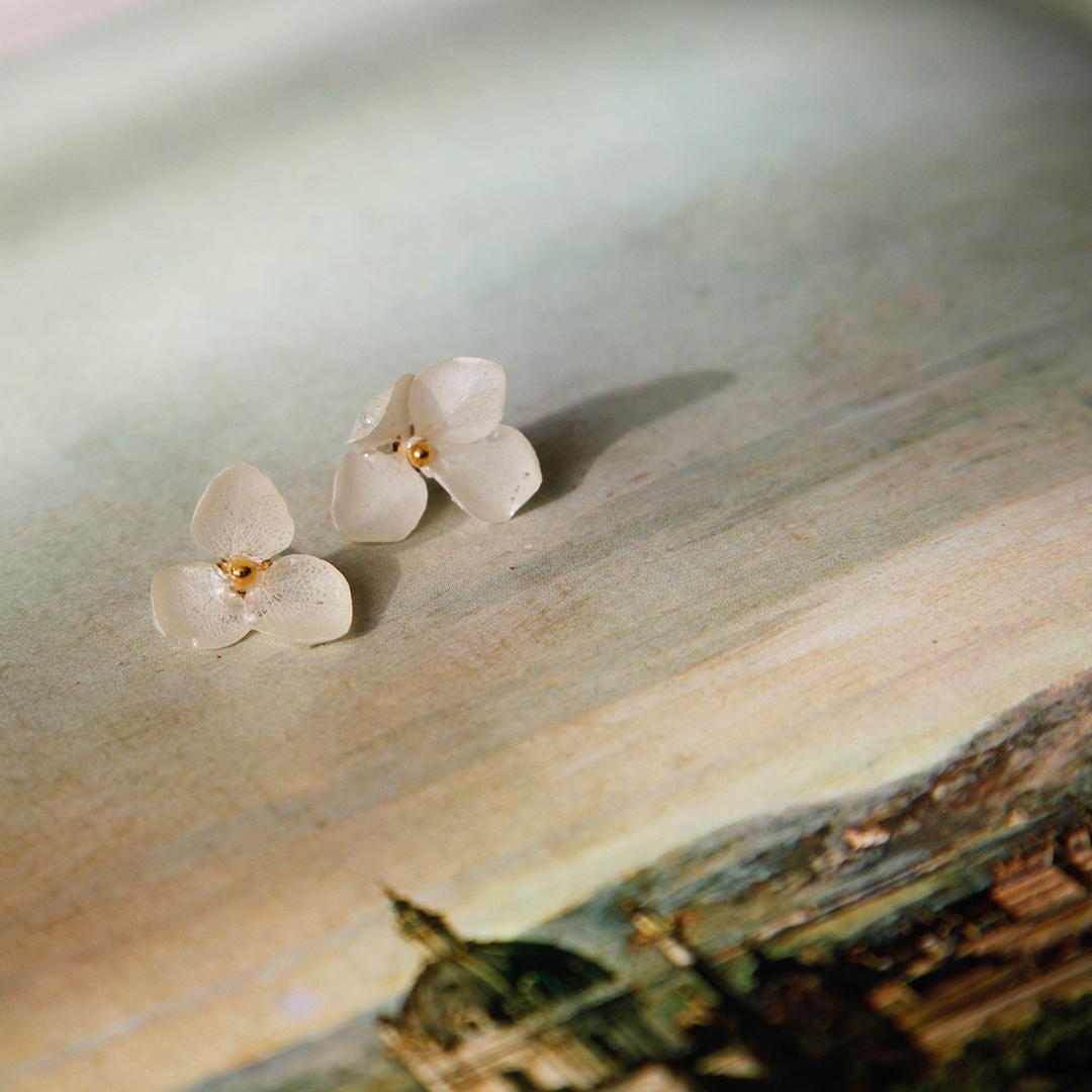 Hydrangea - Hydrangea Earrings