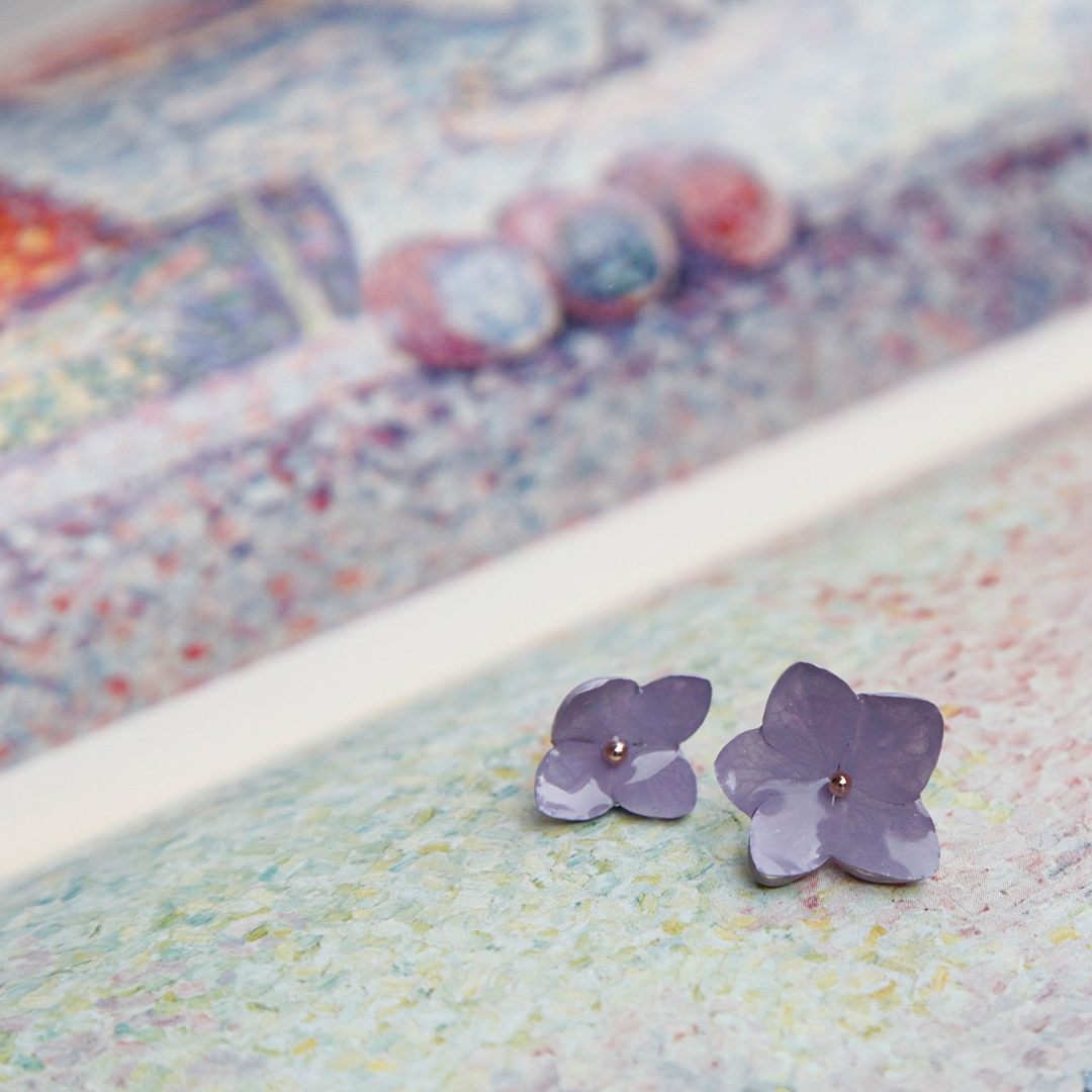 Hydrangea - Hydrangea Earrings