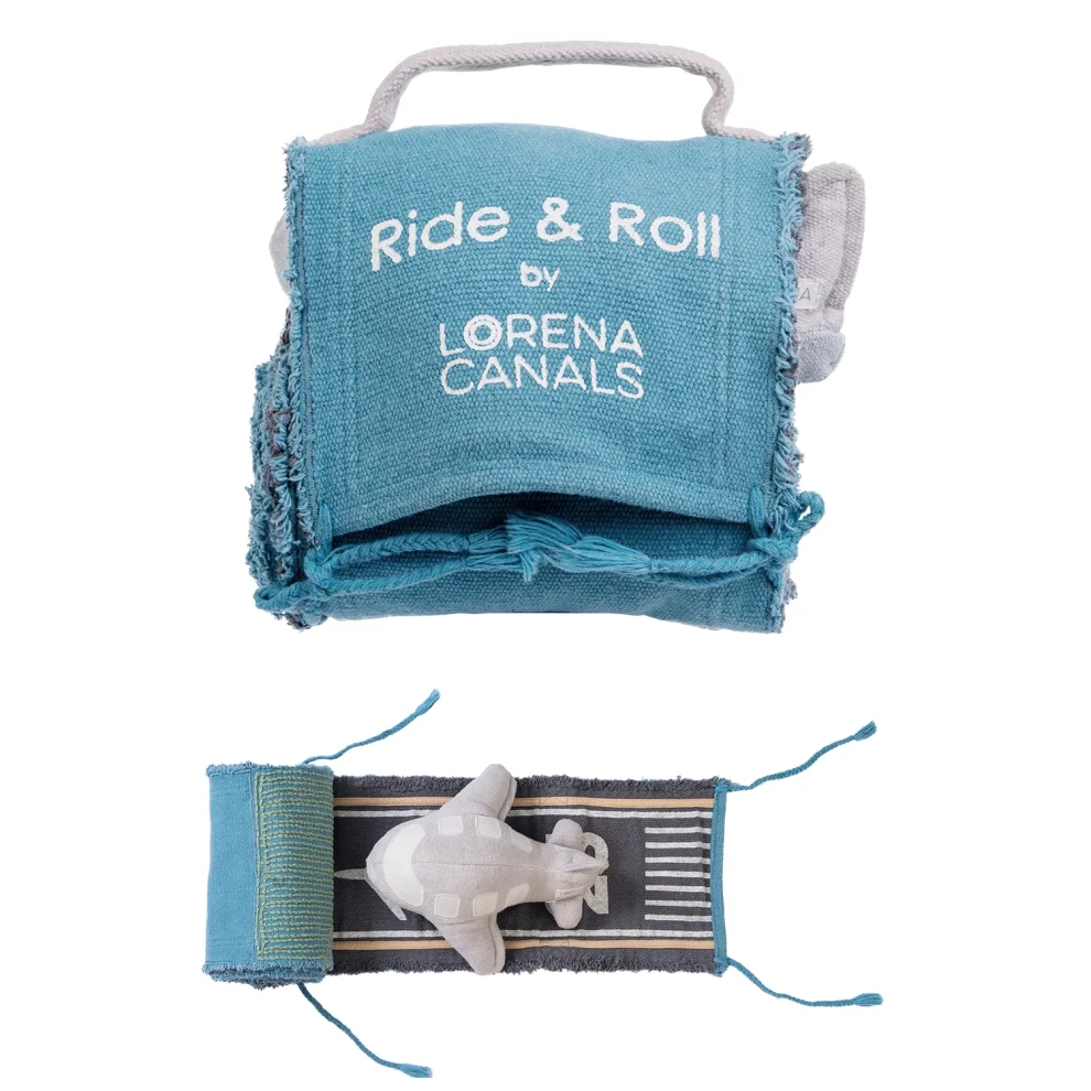 Lorena Canals	 - Ride & Roll Airplane Soft Oyuncak