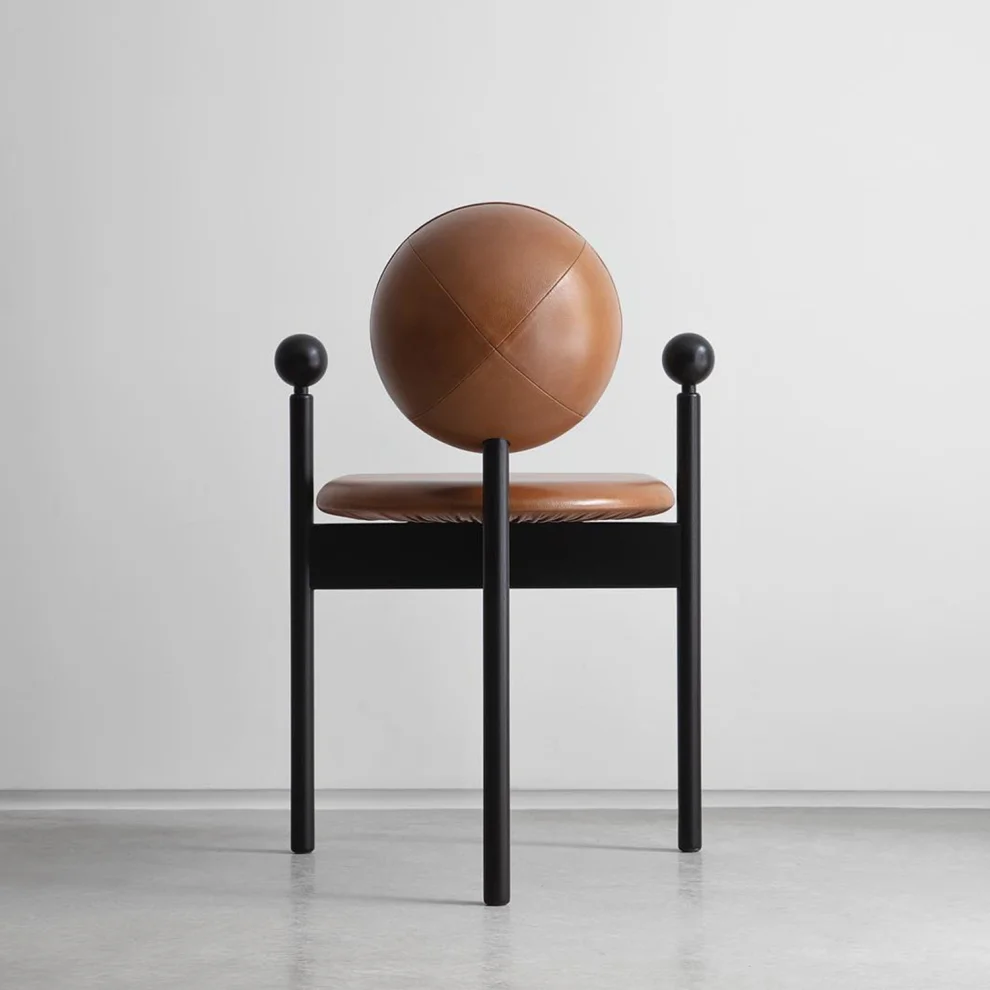Sohomanje - Wooden Real Leather Chair