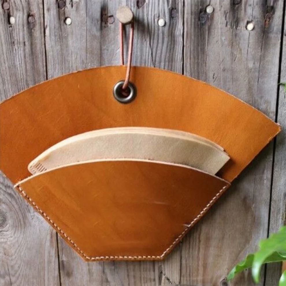 Sohomanje - Leather Filter Coffee Paper Cases