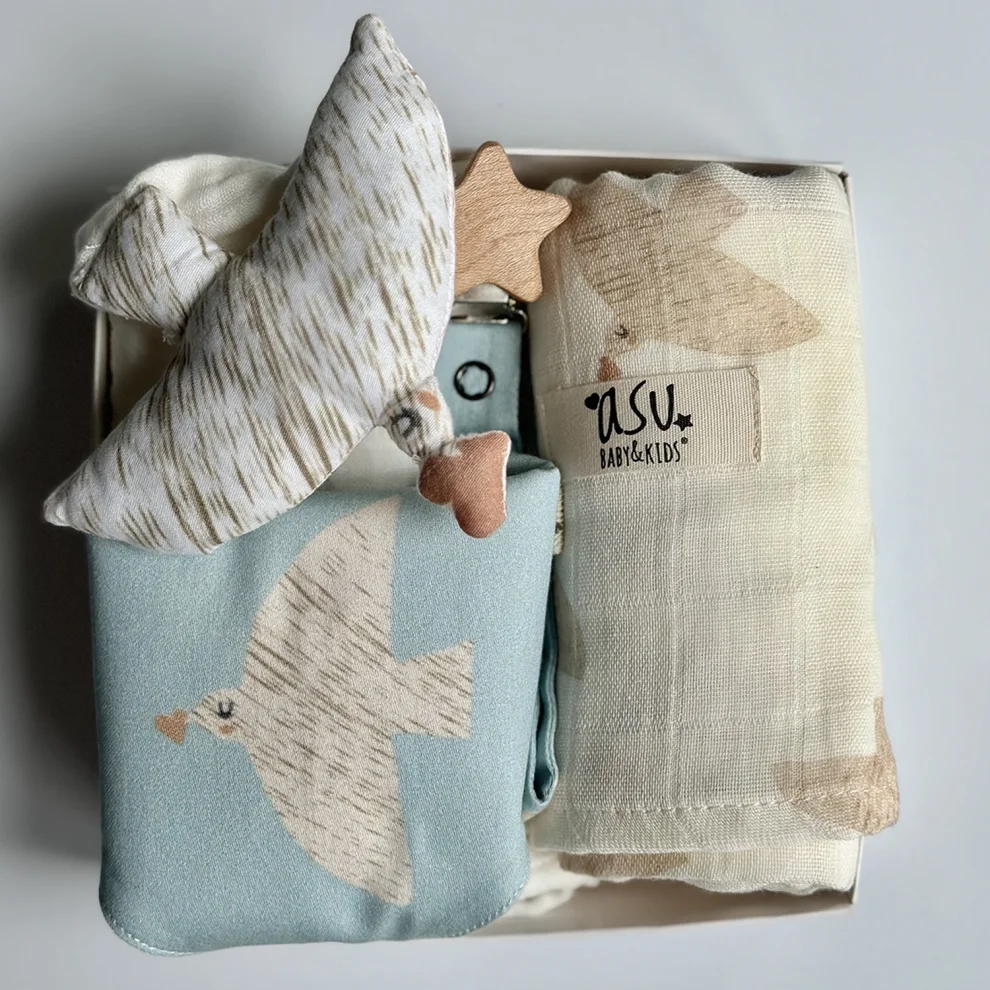 Asu Baby&Kids - Freebird Organic Cotton Baby Kit Gift Set