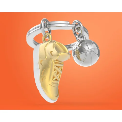 Metalmorphose - Basketball Shoe Keychain
