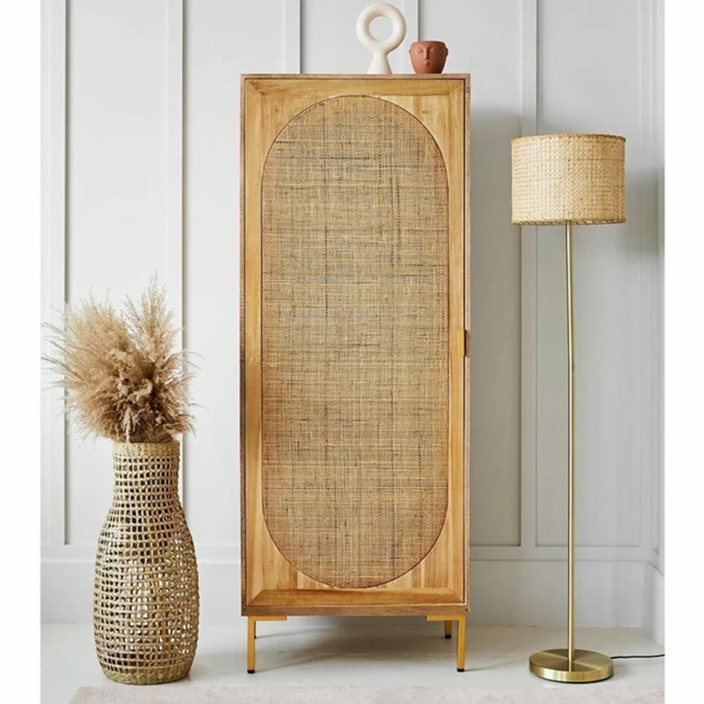 Sohomanje - Natural Wood Hazeran Cabinet