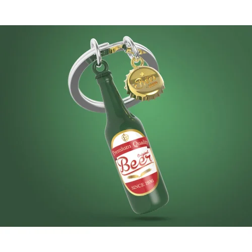 Metalmorphose - Beer Keychain