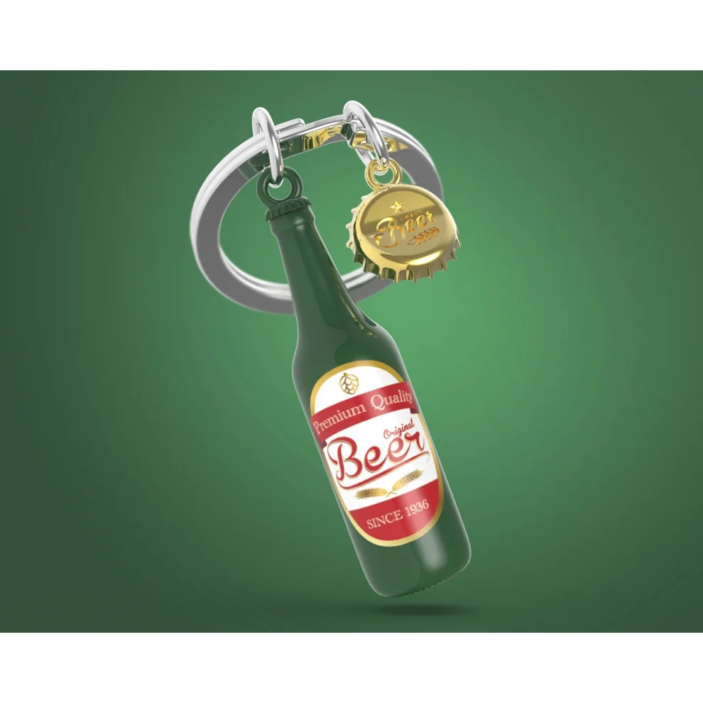 Metalmorphose - Beer Keychain