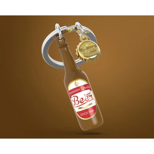 Metalmorphose - Beer Keychain