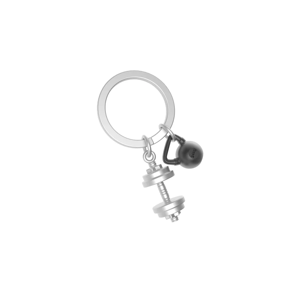 Metalmorphose - Dumbbell Keychain