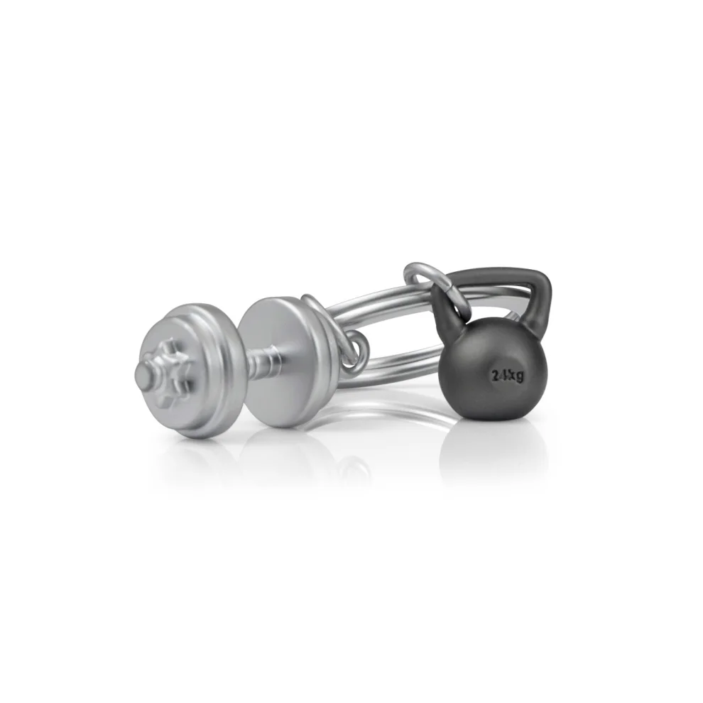 Metalmorphose - Dumbbell Keychain