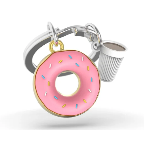 Metalmorphose - Donut Keychain