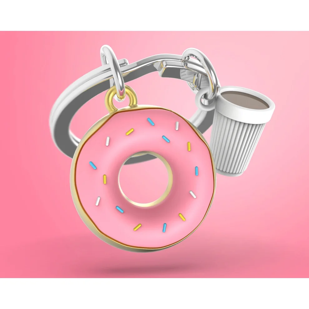 Donut keyring on sale