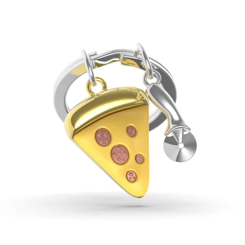 Metalmorphose - Pizza Keychain