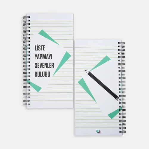 PK Design - Liste Yapmayı Sevenler Kulübü Defter