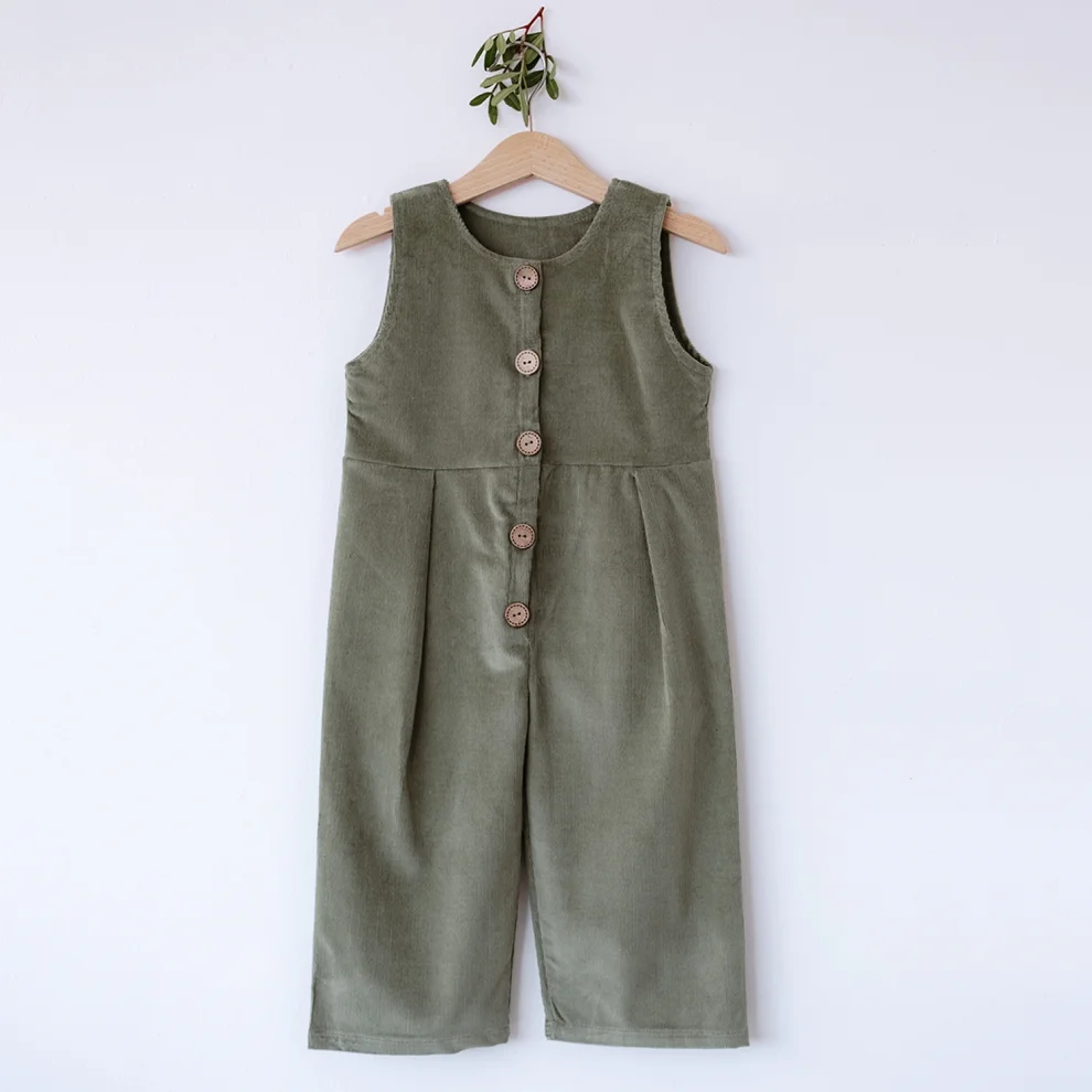 H and outlet m green jumpsuit