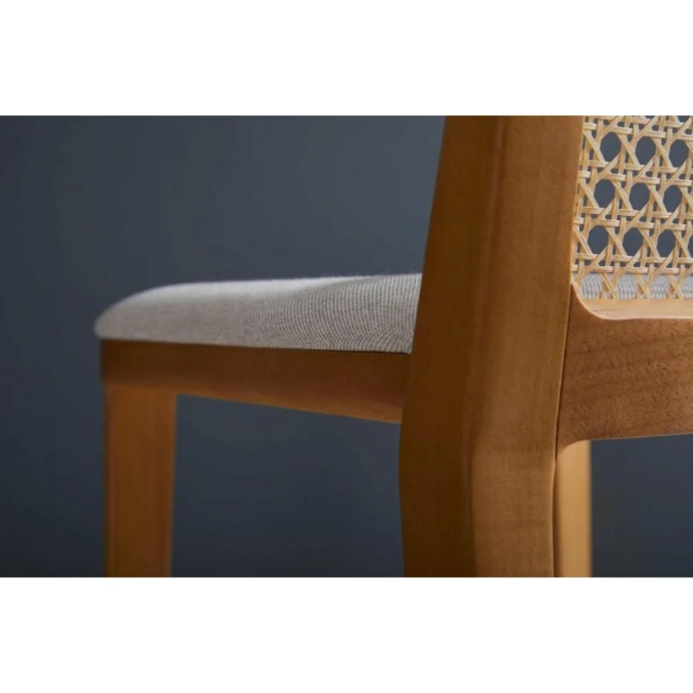 Sohomanje - Natural Wood Bar Chair