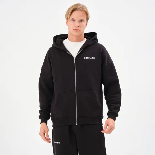 Gennaro - Oversize Zip Hoodie