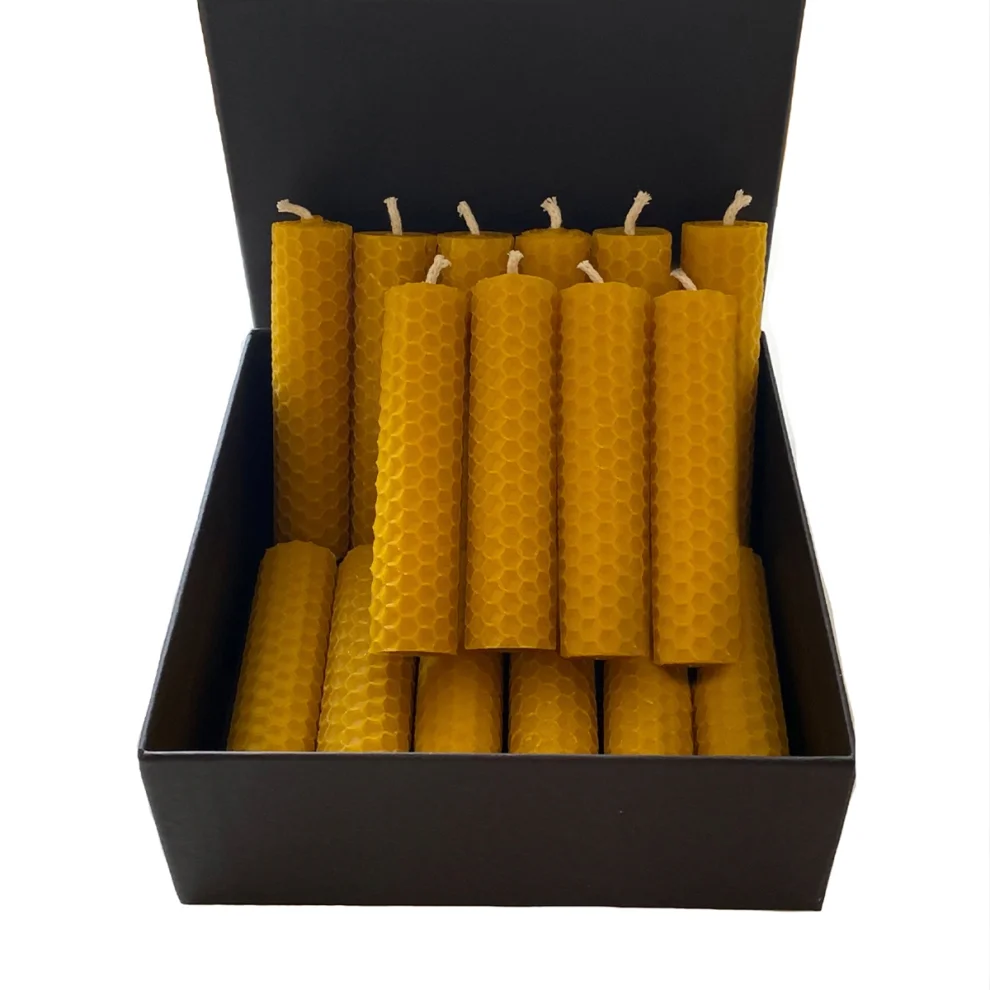 Miebox Rituals - Natural Beeswax Candle (16 Pc)