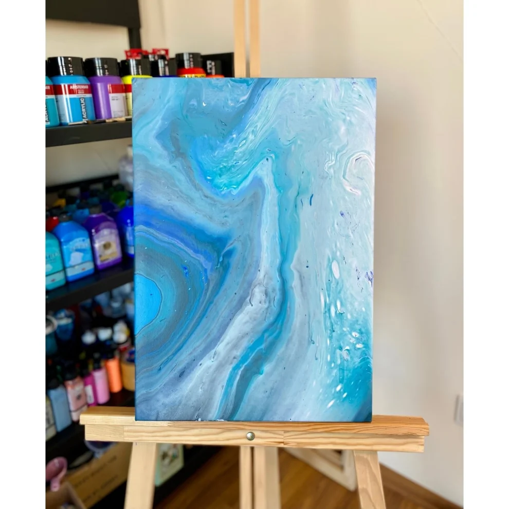 Pourbias - Ocean Acrylic Canvas