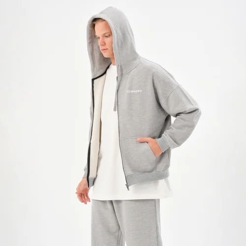 Gennaro - Oversize Zip Hoodie