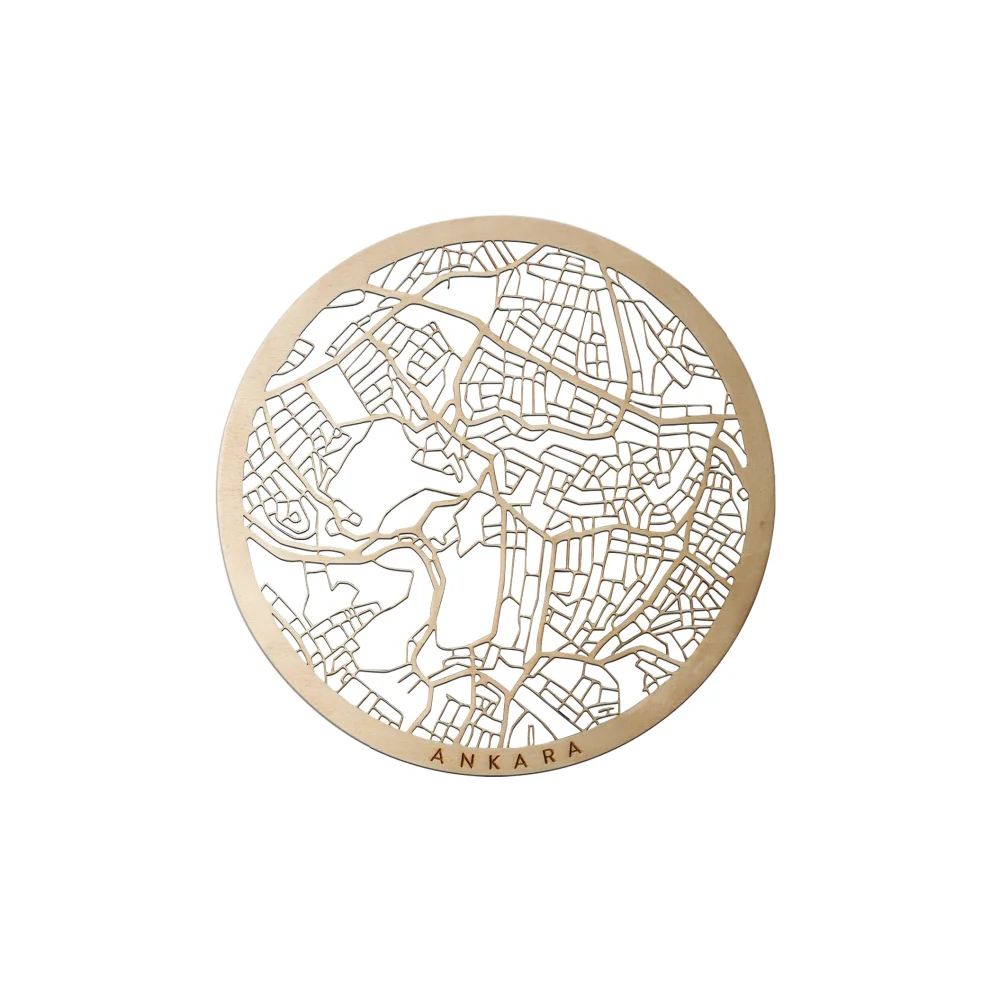 ODA.products - Ankara Wooden City Map