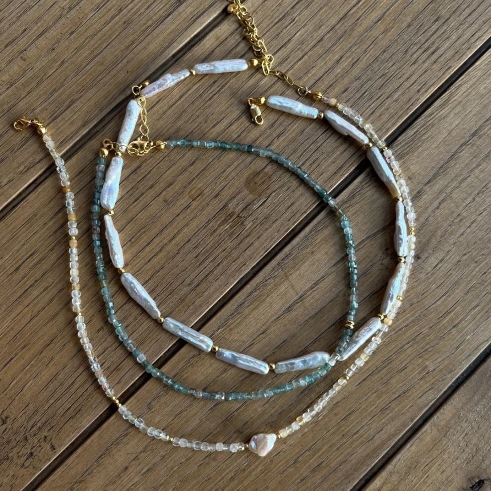 Andsomethings Studio - Citrine Necklace