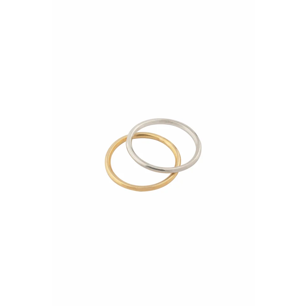 Andsomethings Studio - Loop Ring Set Of 2