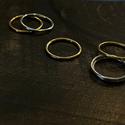 Andsomethings Studio - Loop Ring Set Of 2