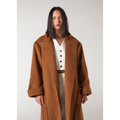 Wabi Sabi - Rope Cashmere Coat