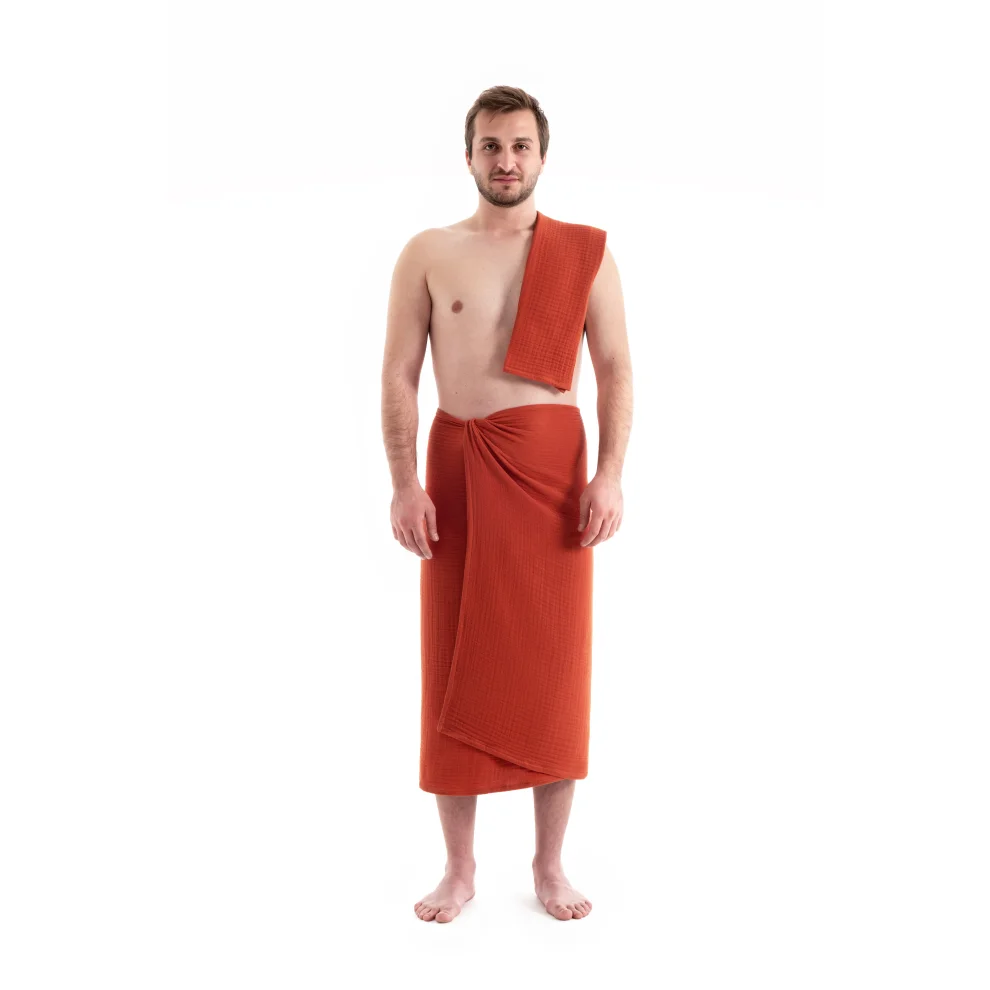 Denizli Concept - 4 Layer Muslin Bath Towel Set