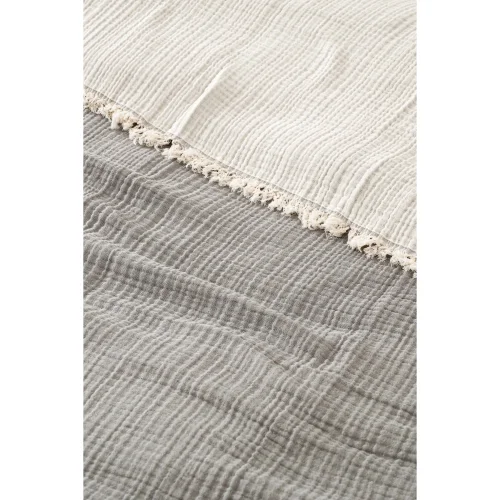Denizli Concept - 4 Layers Muslin Yarn Dyed Bedspread