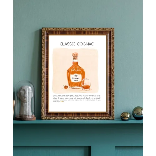 Muff Atelier - Home Wall Decor Classic Cognac Art Print Poster