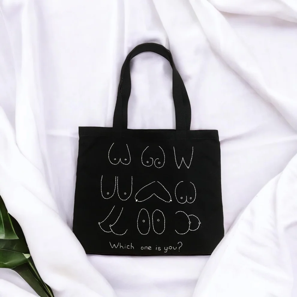 Bael İstanbul - Boobies Tote Bag