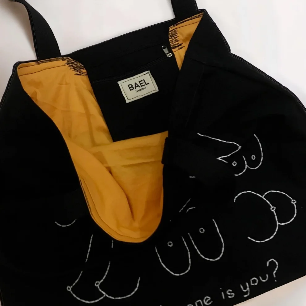 Bael İstanbul - Boobies Tote Bag