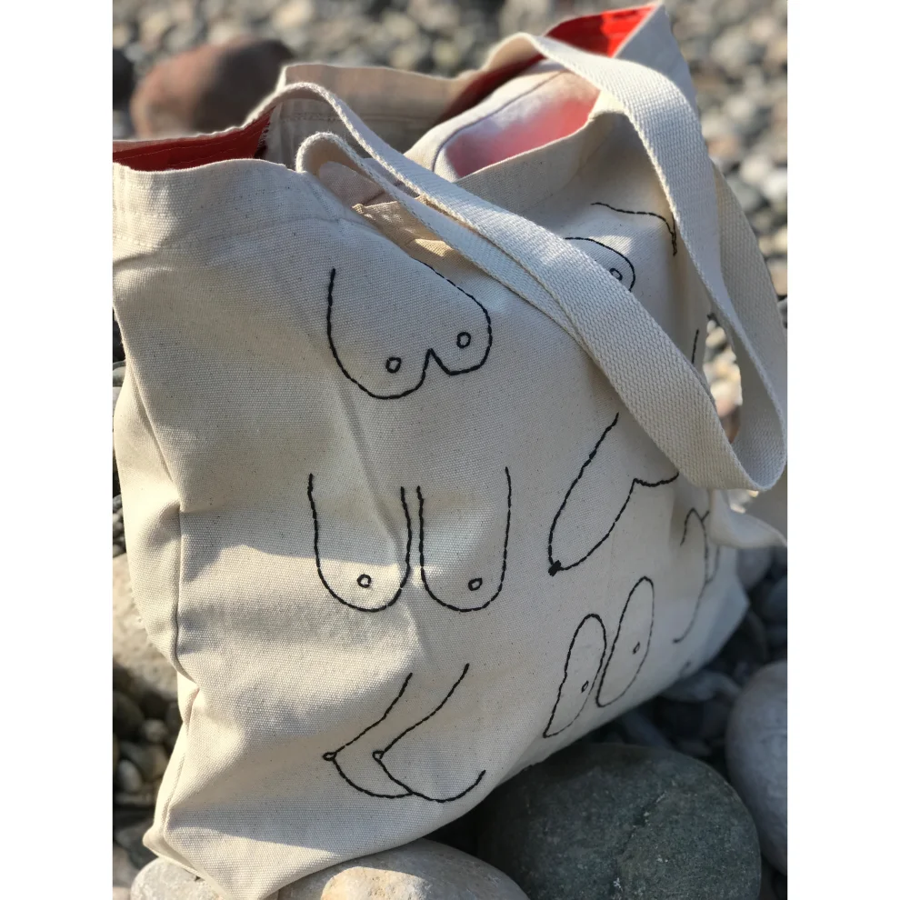 Bael İstanbul - Boobies Tote Bag