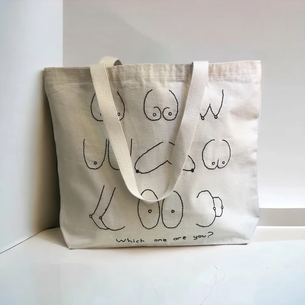 Bael İstanbul - Boobies Tote Bag