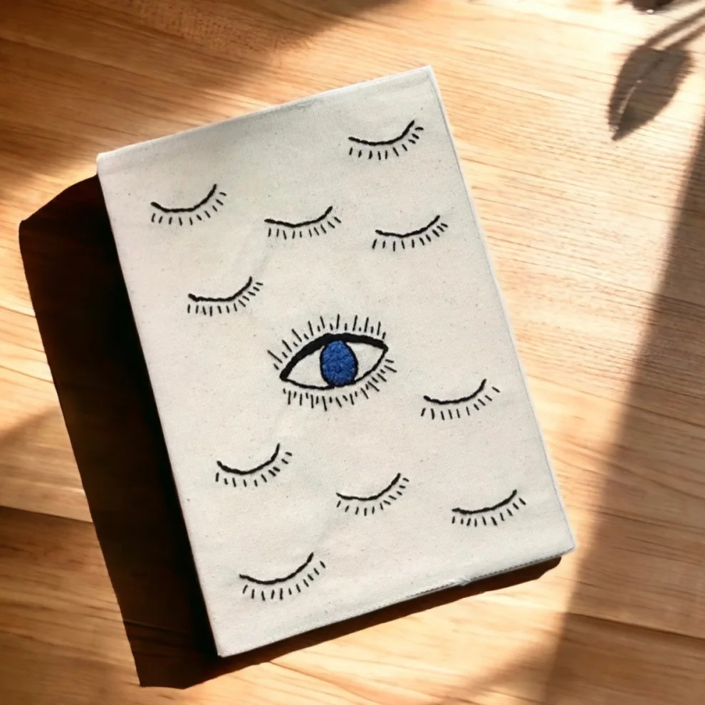 Bael İstanbul - Eyes Notebook Cover
