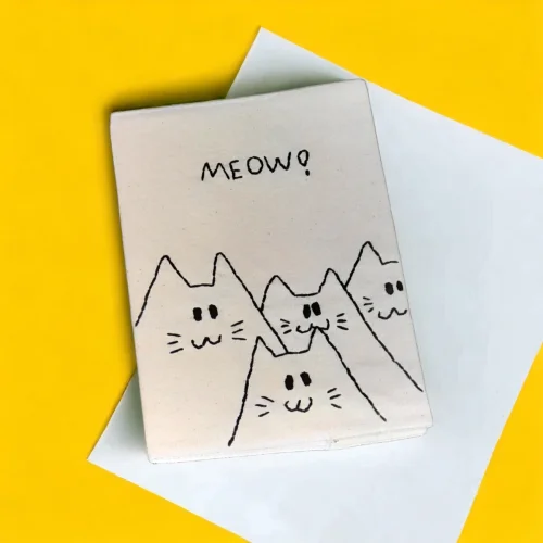 Bael İstanbul - Meow Notebook Cover