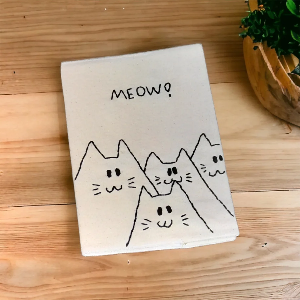 Bael İstanbul - Meow Notebook Cover