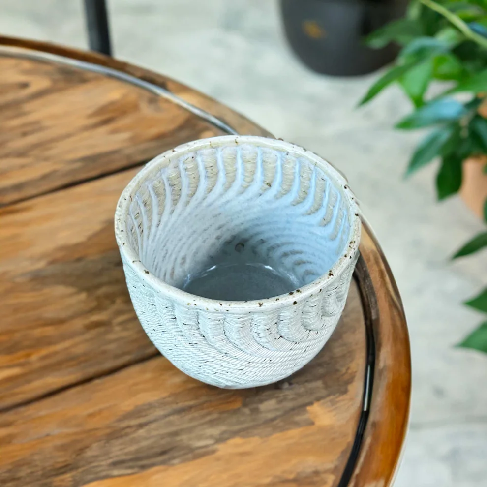 Ceramicbottery - Ripple Fincan