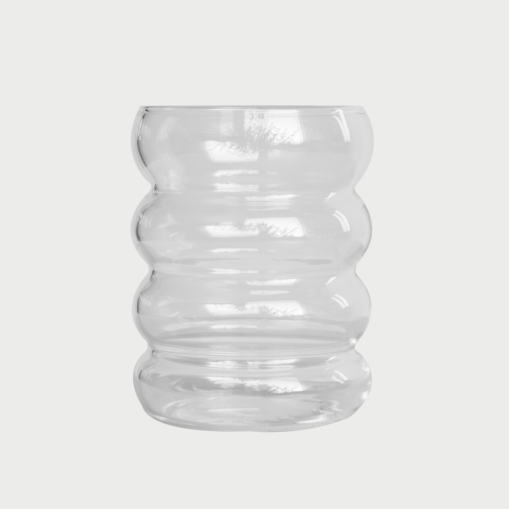 Bubble Borosilicate Glass Cup